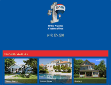 Tablet Screenshot of monettproperties.com